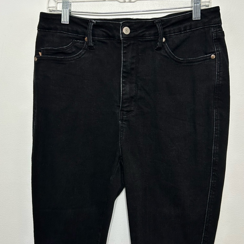 Judy Blue High Rise Skinny Fit Raw Hem Skinny Jeans Womens Size 32 - Picture 3 of 10
